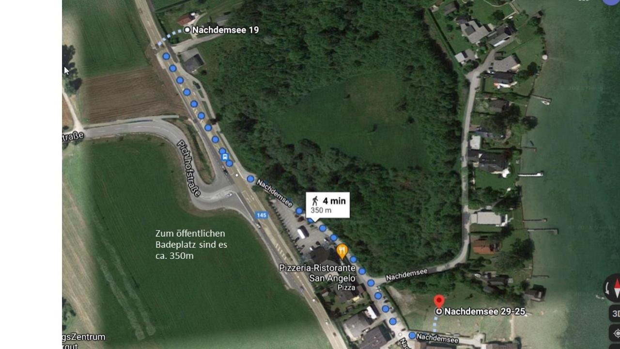Ferienhaeuschen Am Traunsee Mit Tretboot Zur Freien Nutzung Am Badeplatz 阿尔特穆斯特 外观 照片